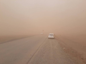 Нутгийн зарим газраар салхи секундэд 15-17 метр хүрч ширүүсэж, шороон шуурга шуурна